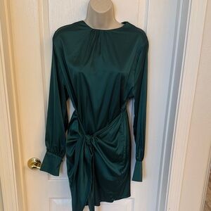 Beautiful Green Wrap Dress